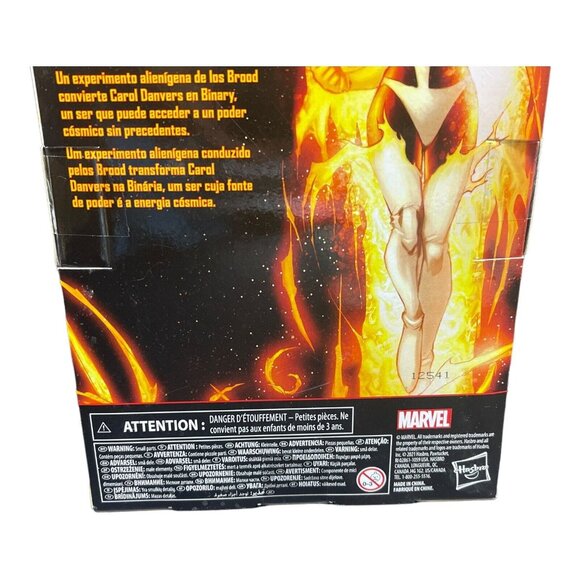 New Marvel Legends Binary Walgreens Exclusive Figure Hasbro Avengers X-men Toy - Picture 8 of 9